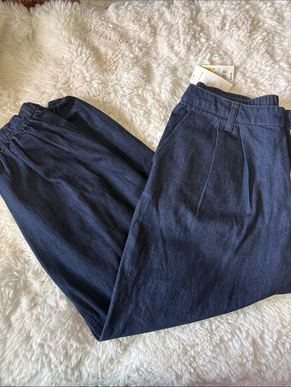 a new day Dark Blue Wide Leg Jeans